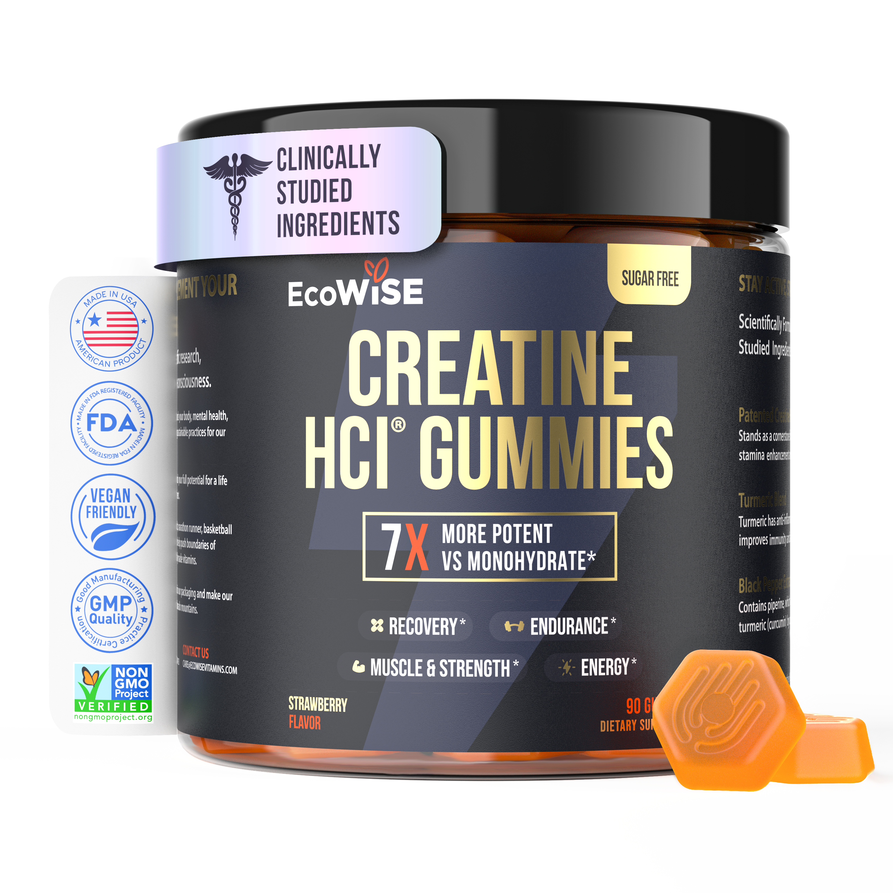 EcoWise Creatine HCl Gummies