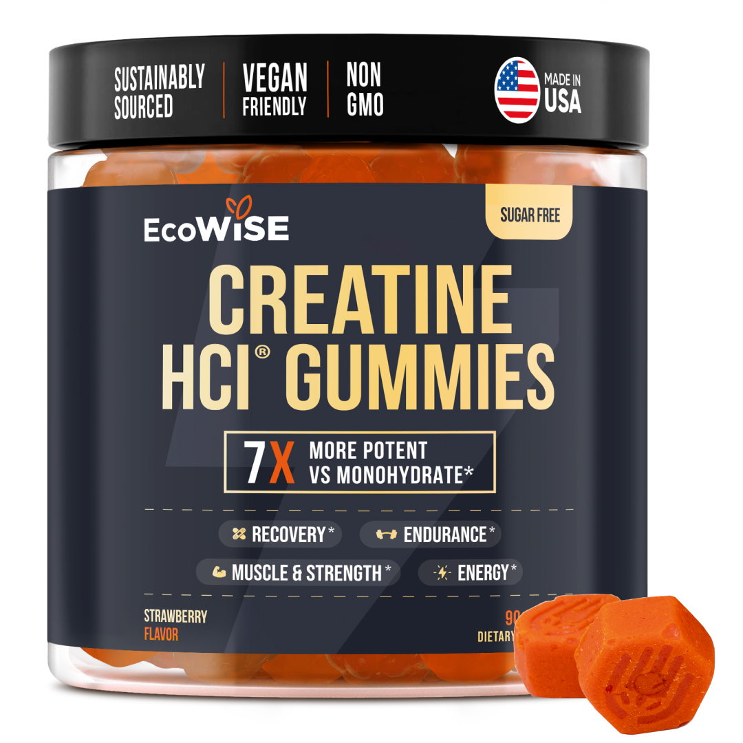 ECOWISE CREATINE HCI Gummies RProduct SF
