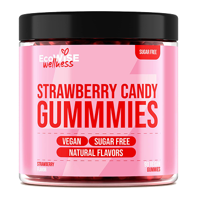 Ecowise Strawberry Candy Gummies